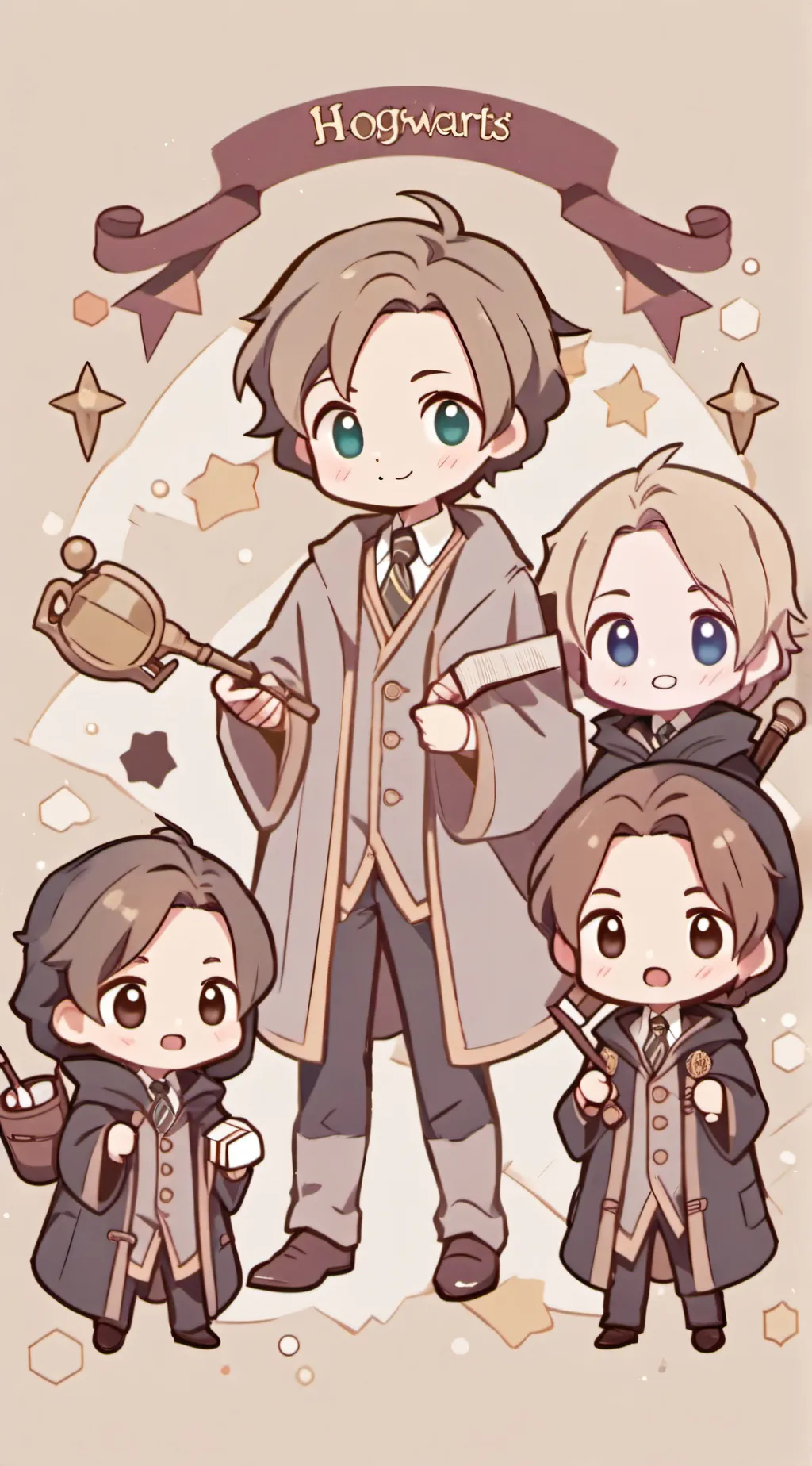 ai character: HOGWARTS background