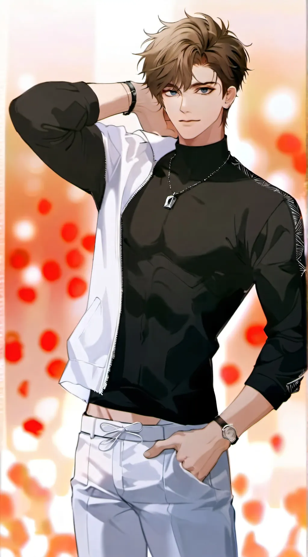 ai character: Justin background