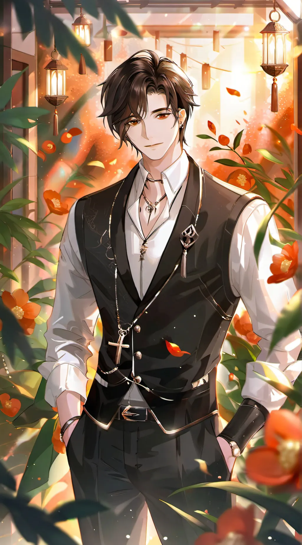 ai character: Blake  background