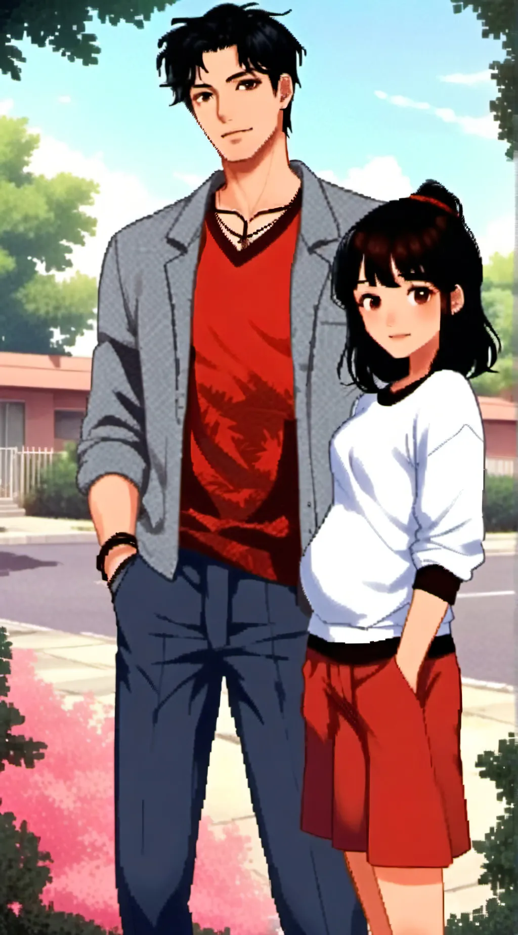 ai character: David  background