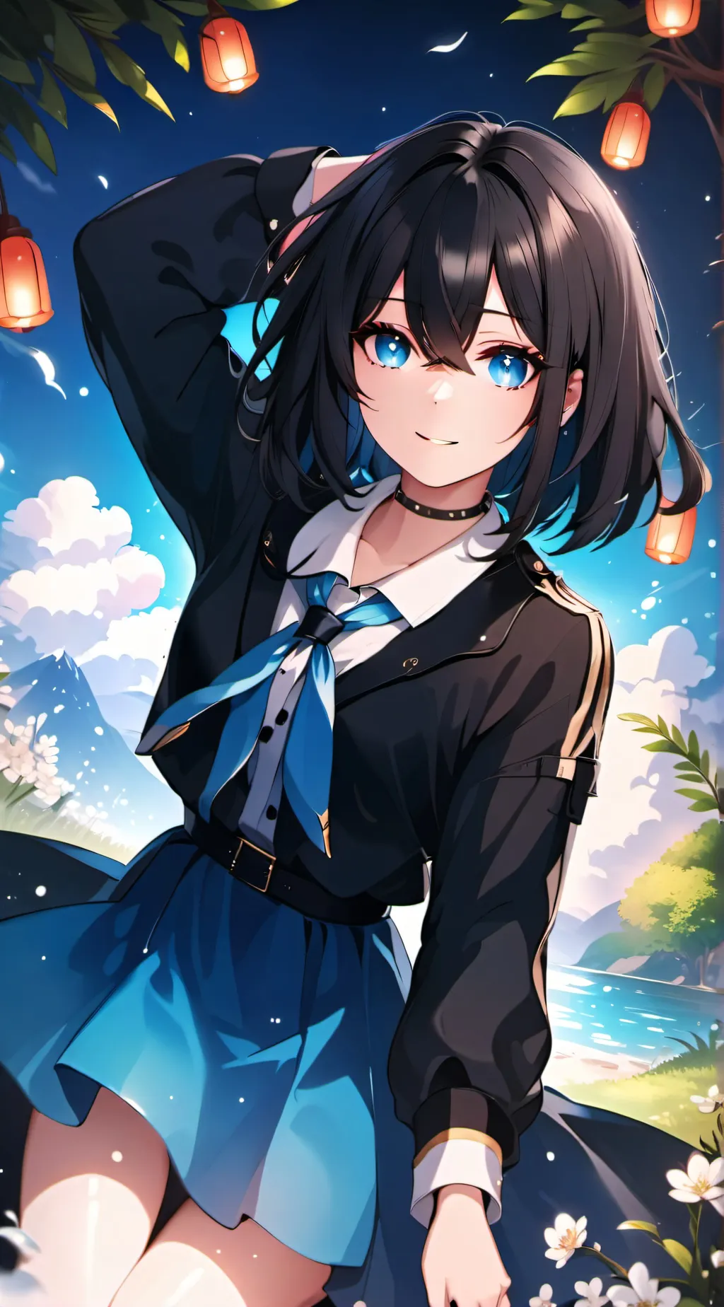ai character: Clara  background