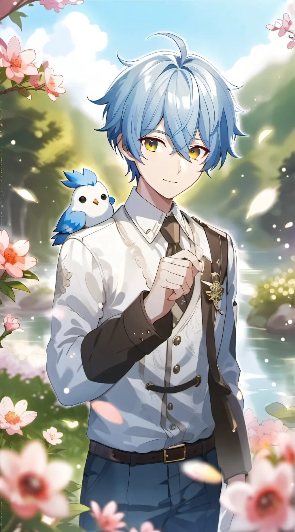 ai character: Luke :) background