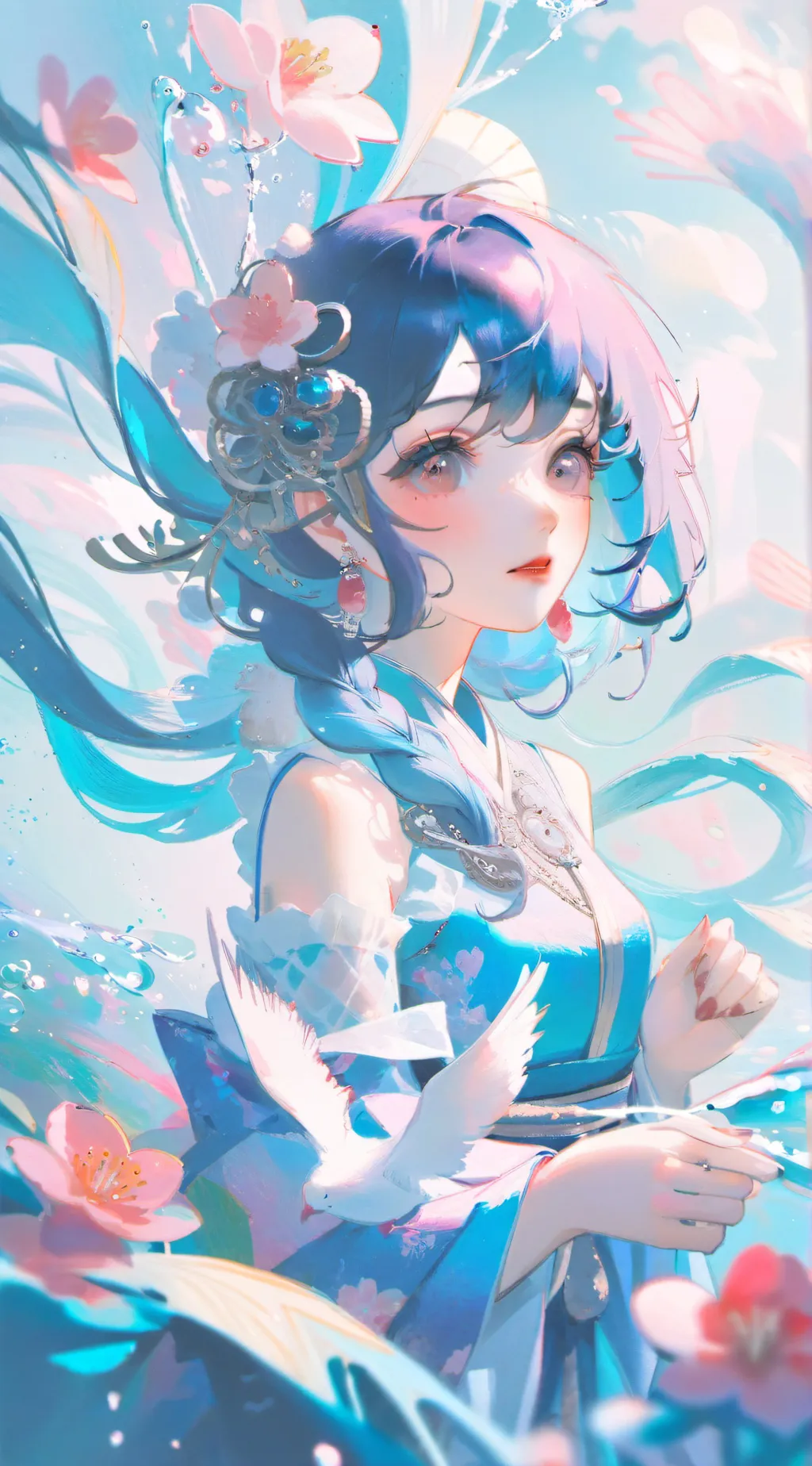 ai character: Dandys world  background