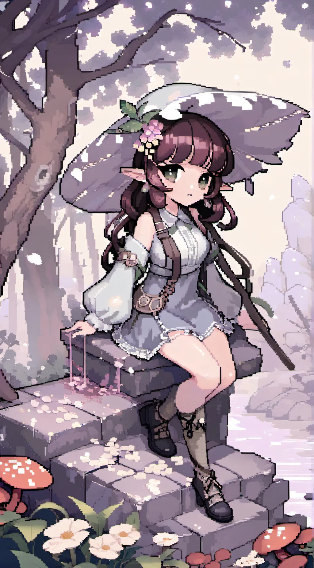 ai character: Hime background