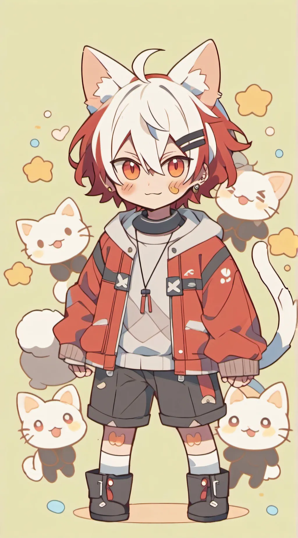 ai character: Kitty Shoto background