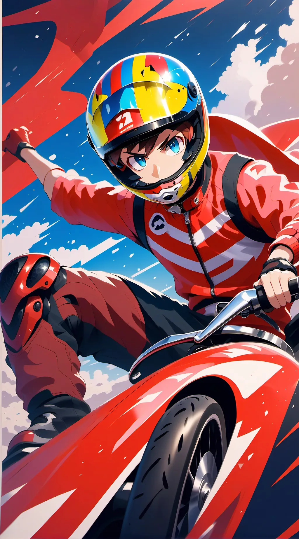ai character: pozza background
