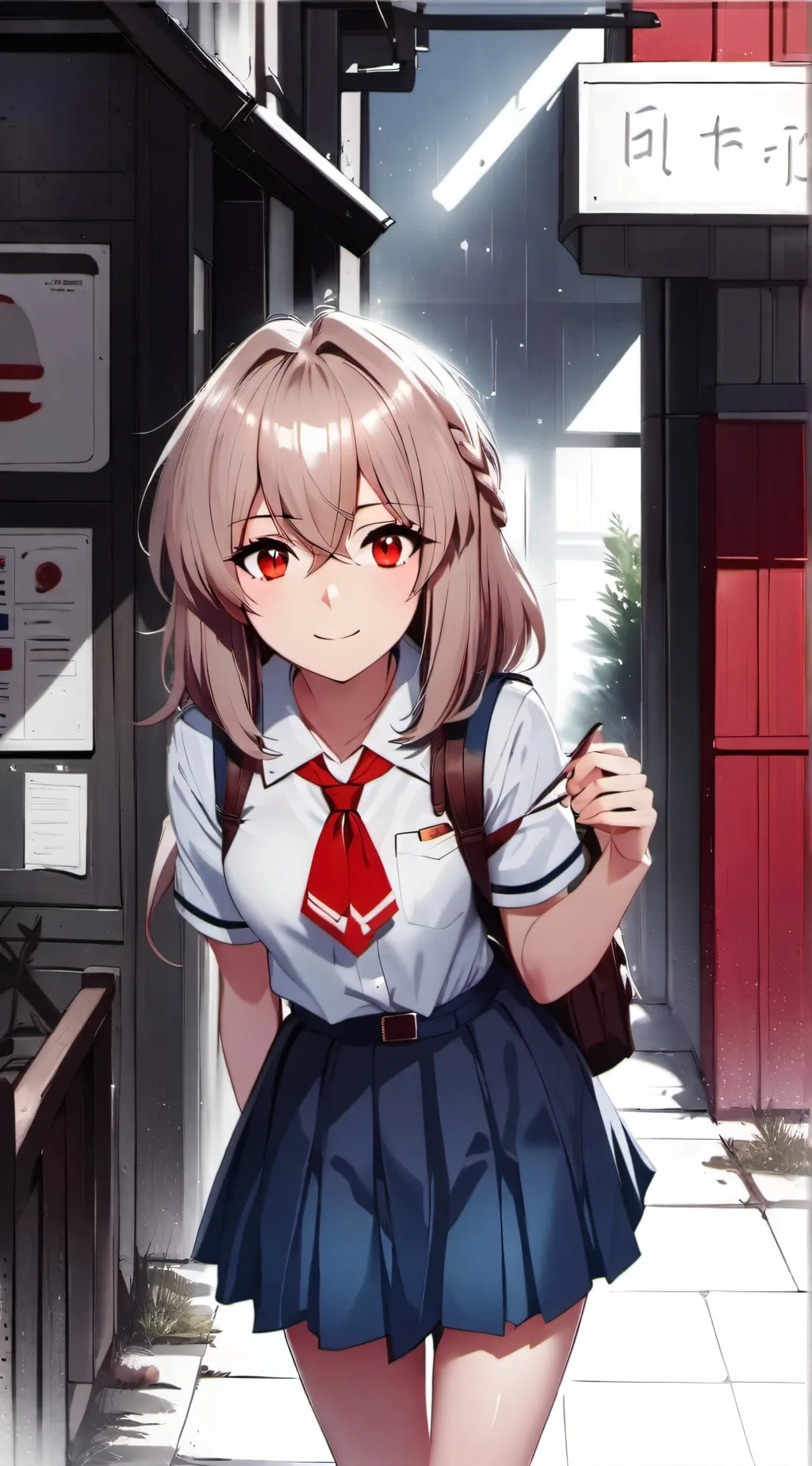 ai character: Bakugo's sister background
