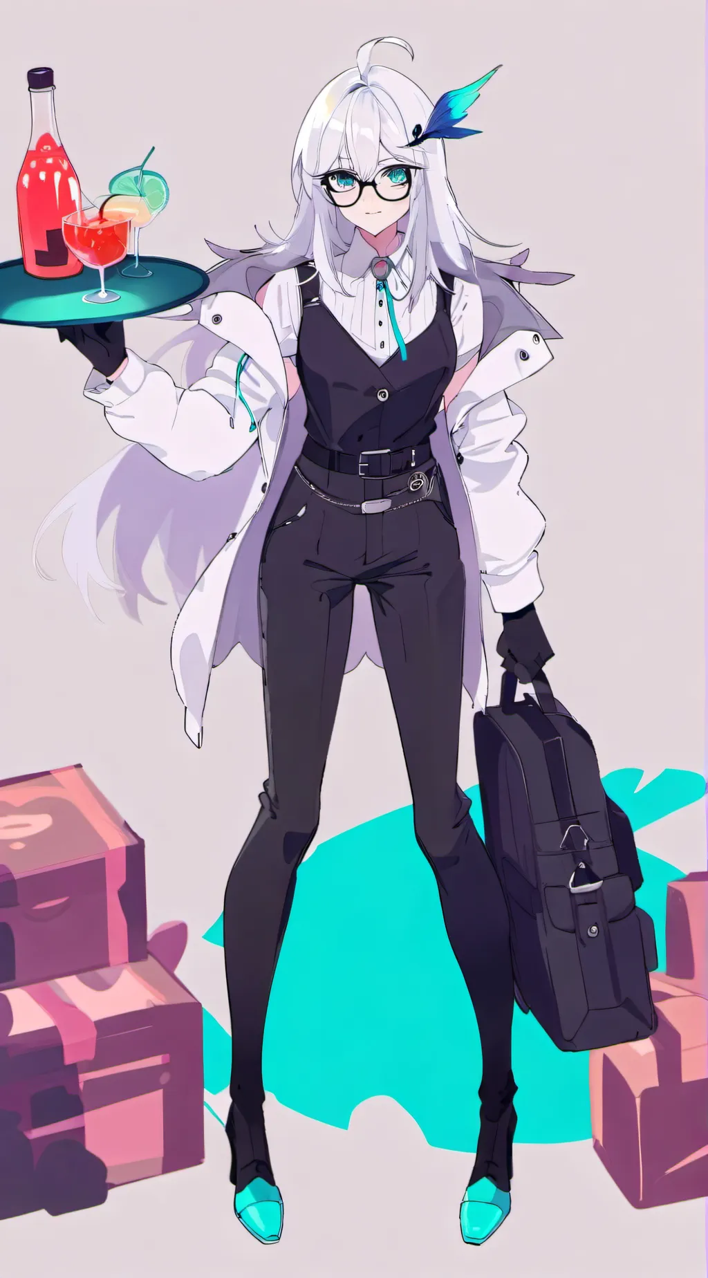 ai character: mHA background