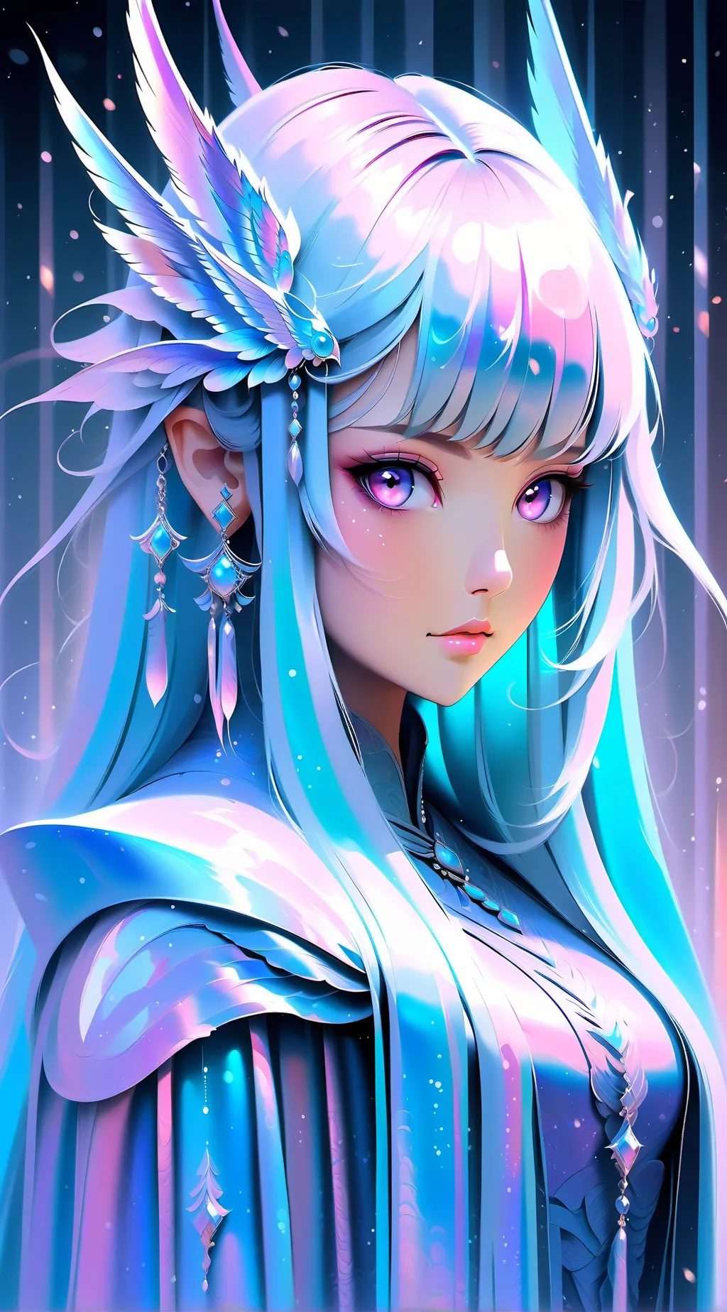 ai character: TalkiemmL3lH background