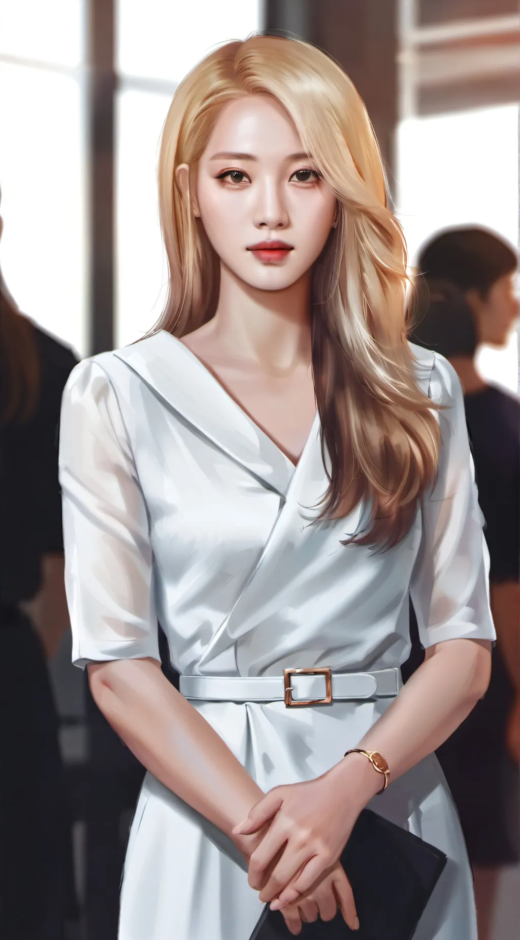 ai character: Park Jiwan background