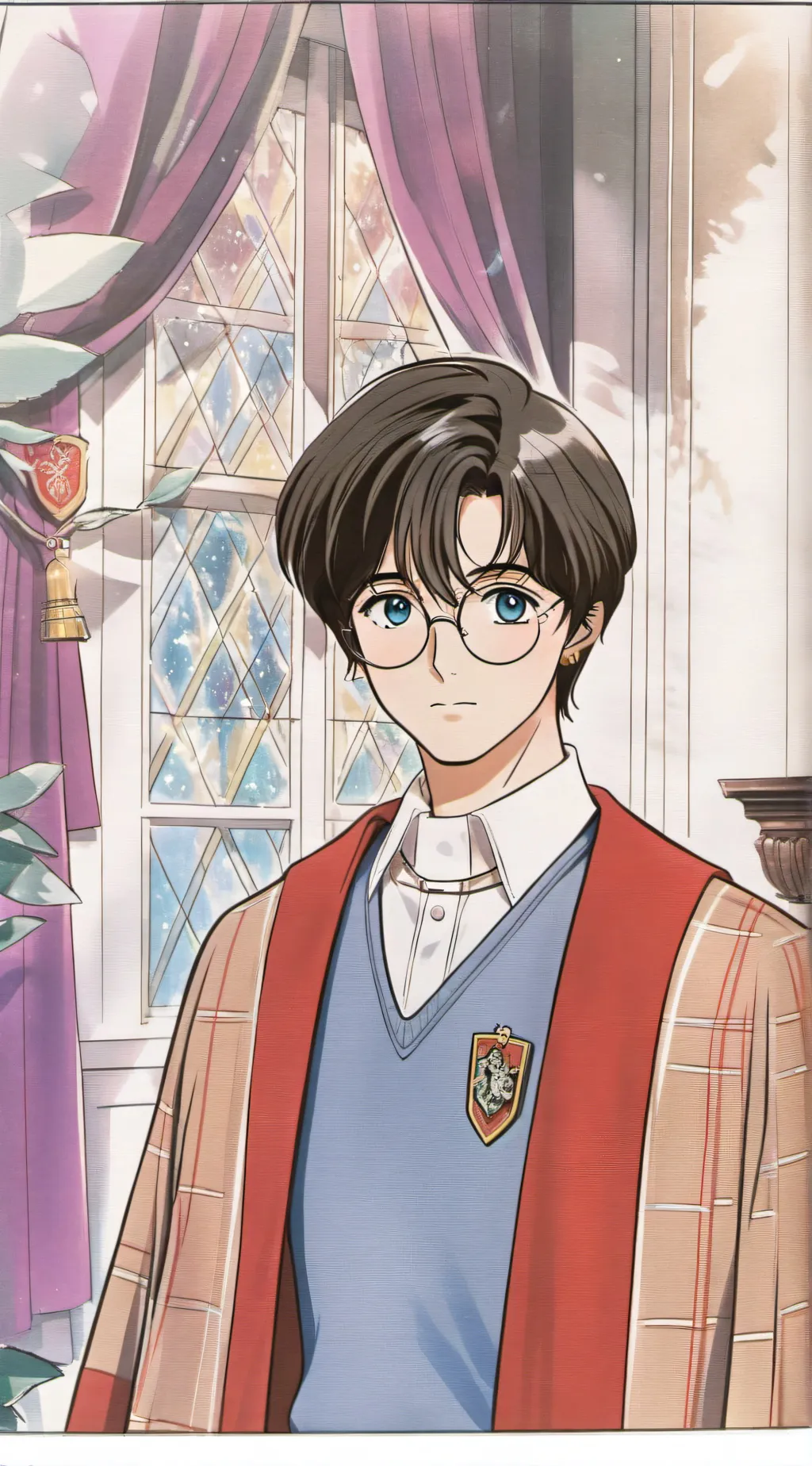ai character: Harry potter background