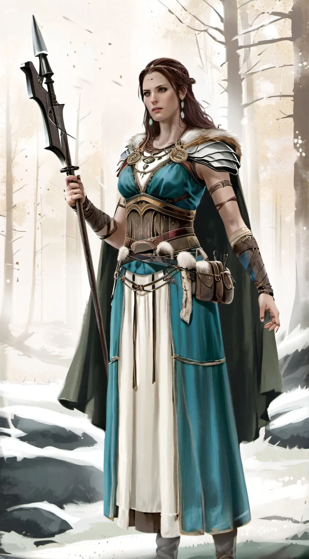 ai character: Freya background