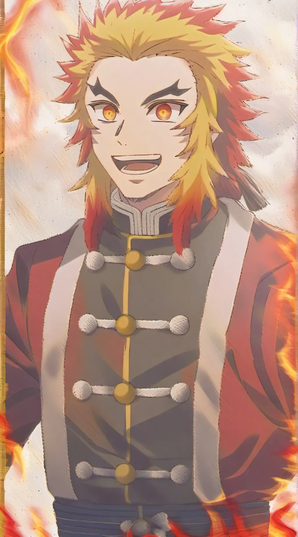 ai character: Rengoku Kyojuro background