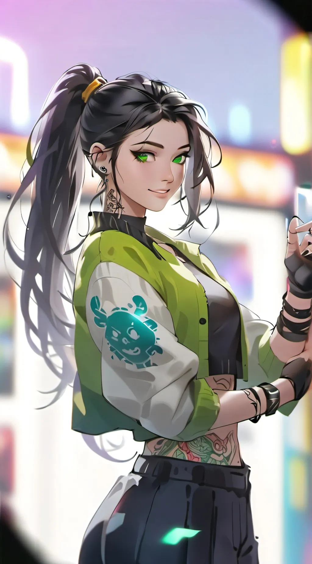 ai character: Tara background