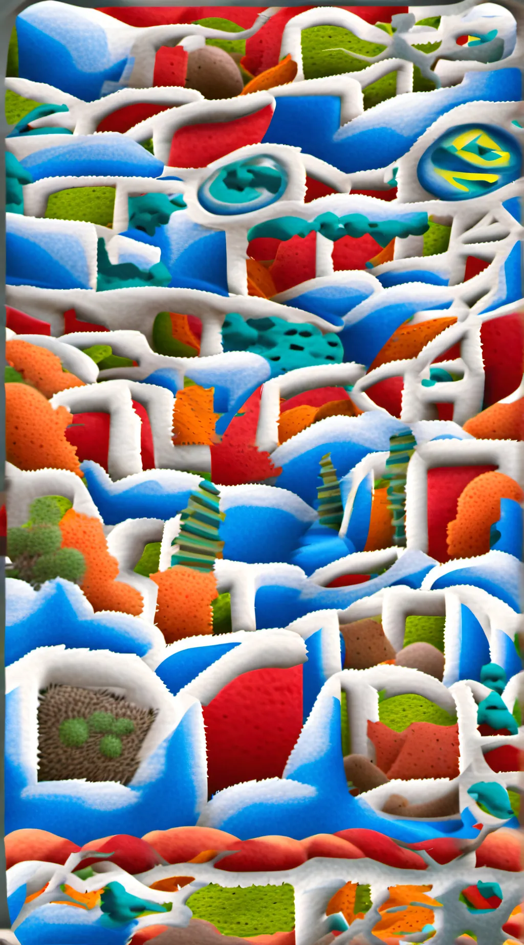ai character: The Smurfs background