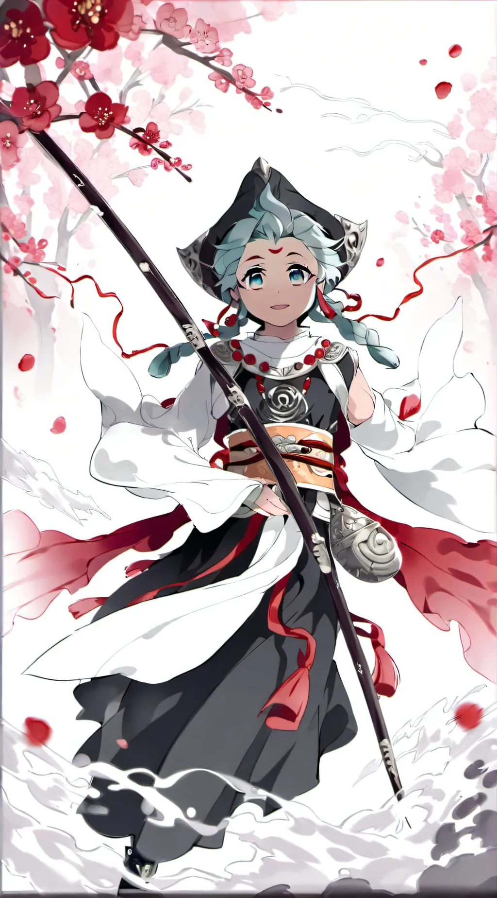 ai character: sad kocho death background