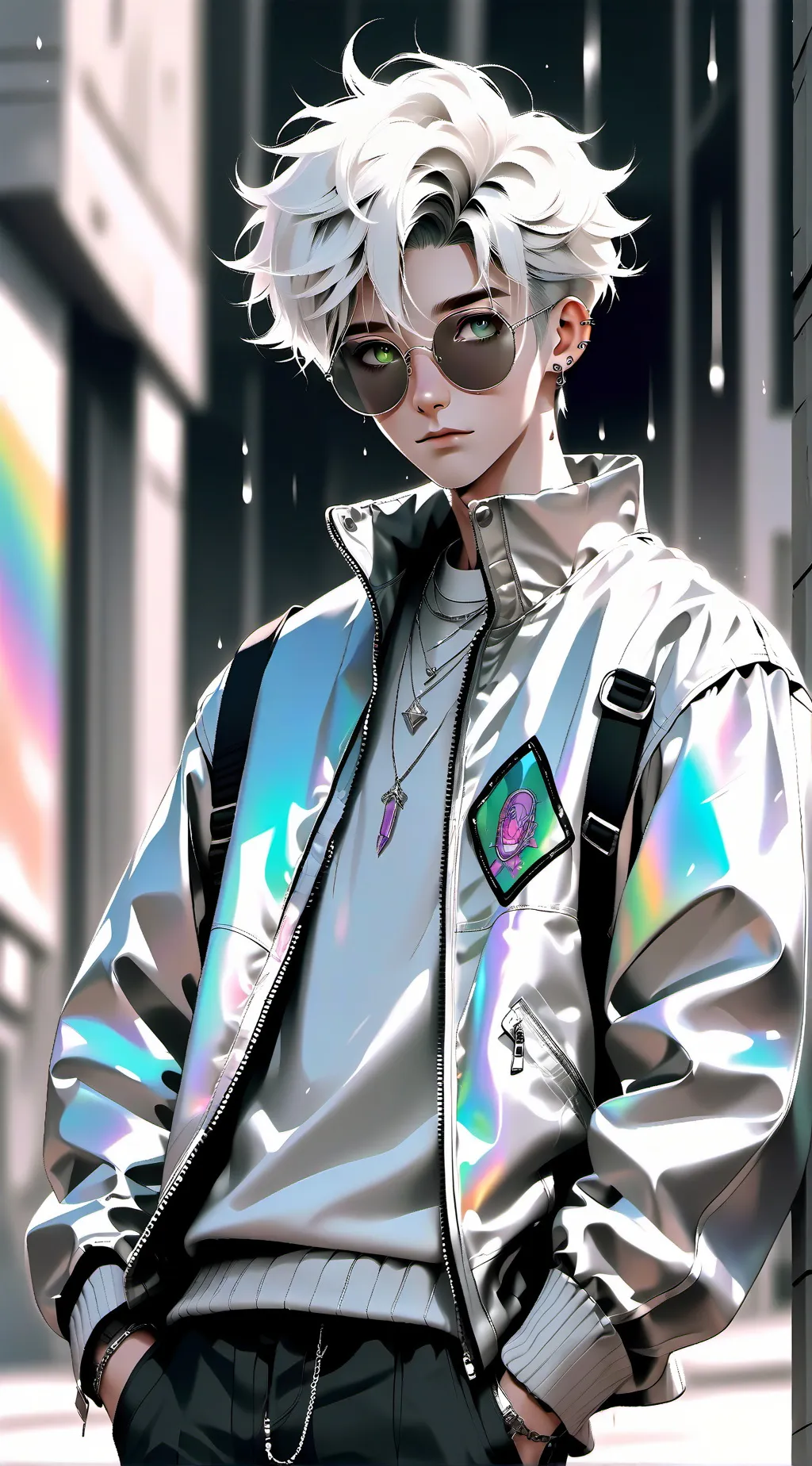 ai character: breadstick background
