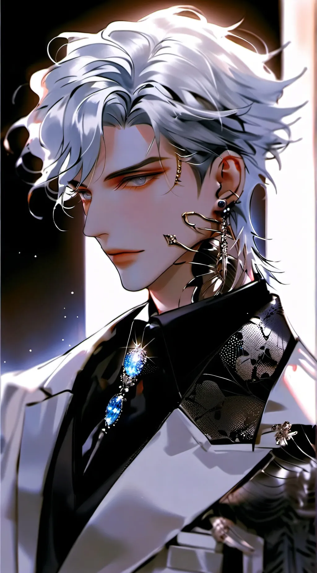 ai character: Kaizer Rubellin background