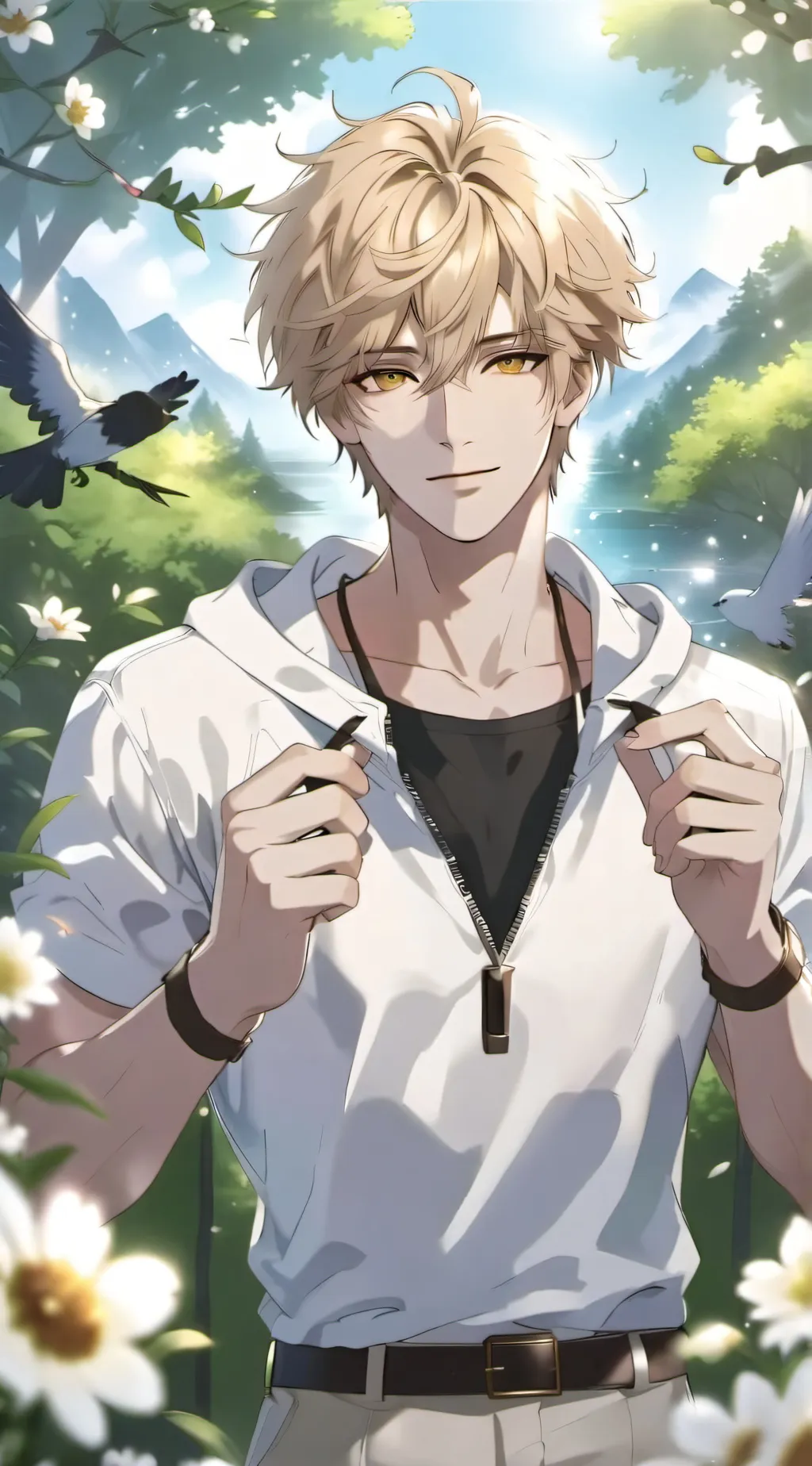 ai character: ❀LUCA❀ background