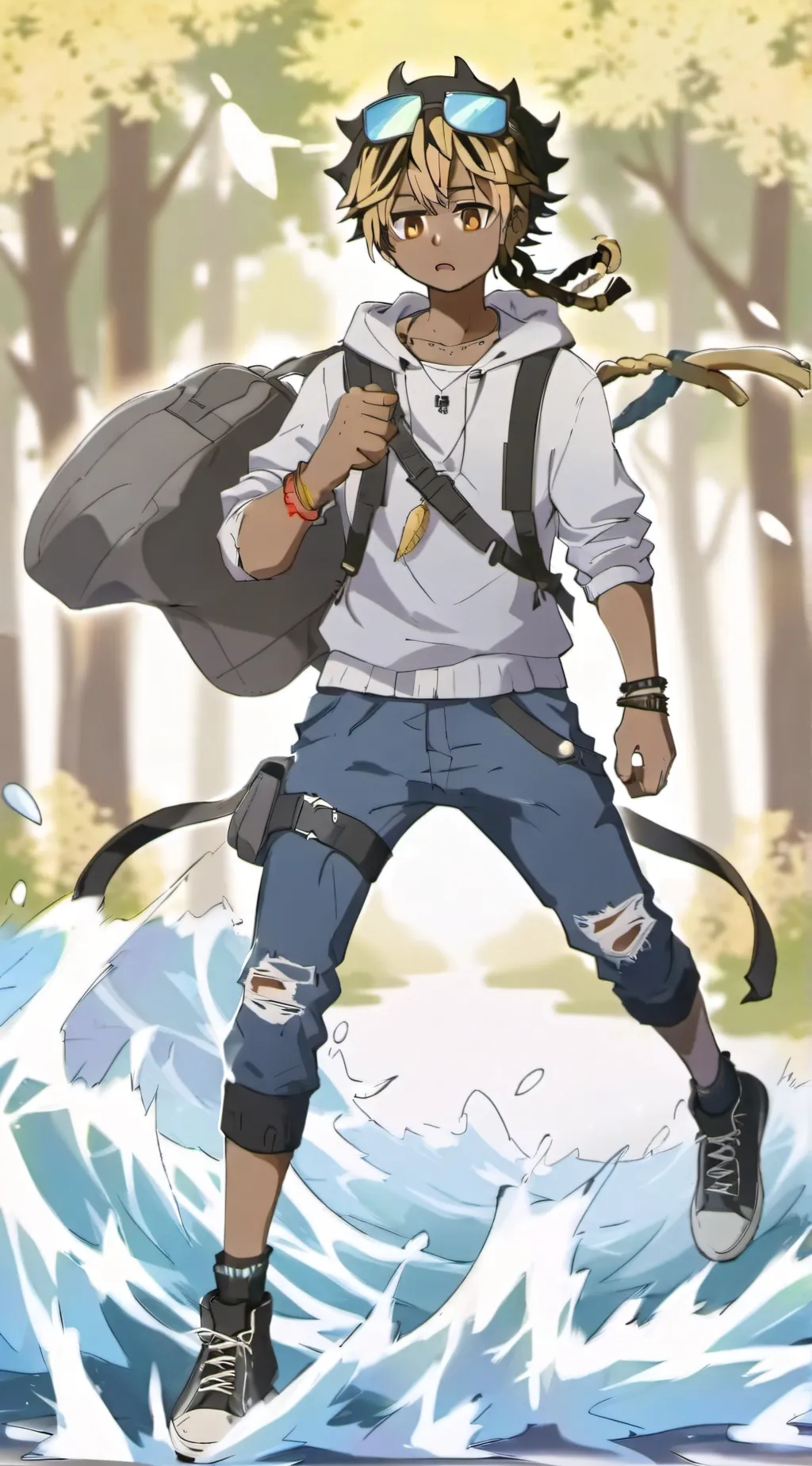 ai character: Matthew  background