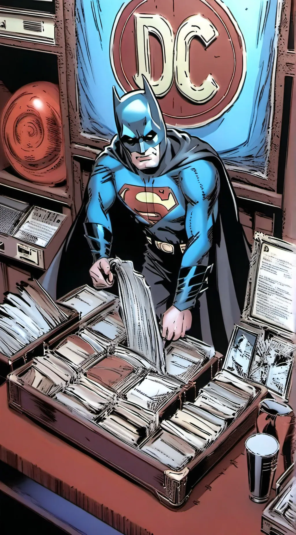 ai character: DC background