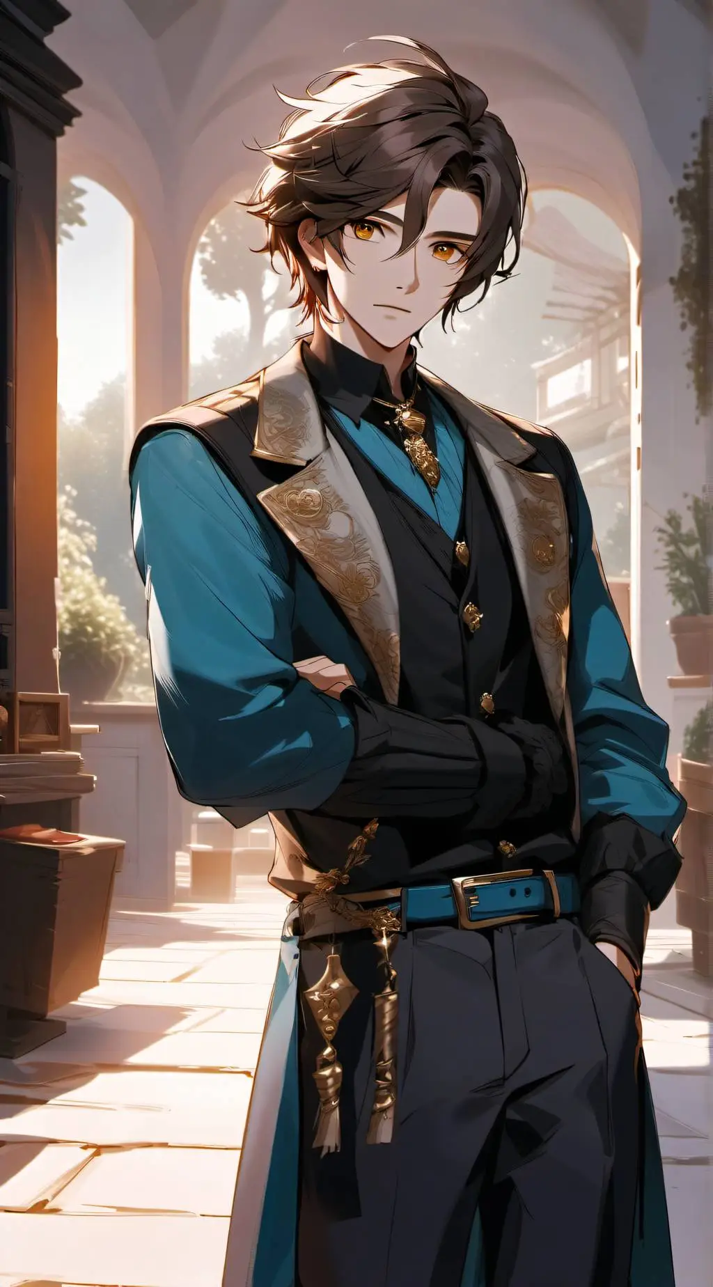 ai character: akira background