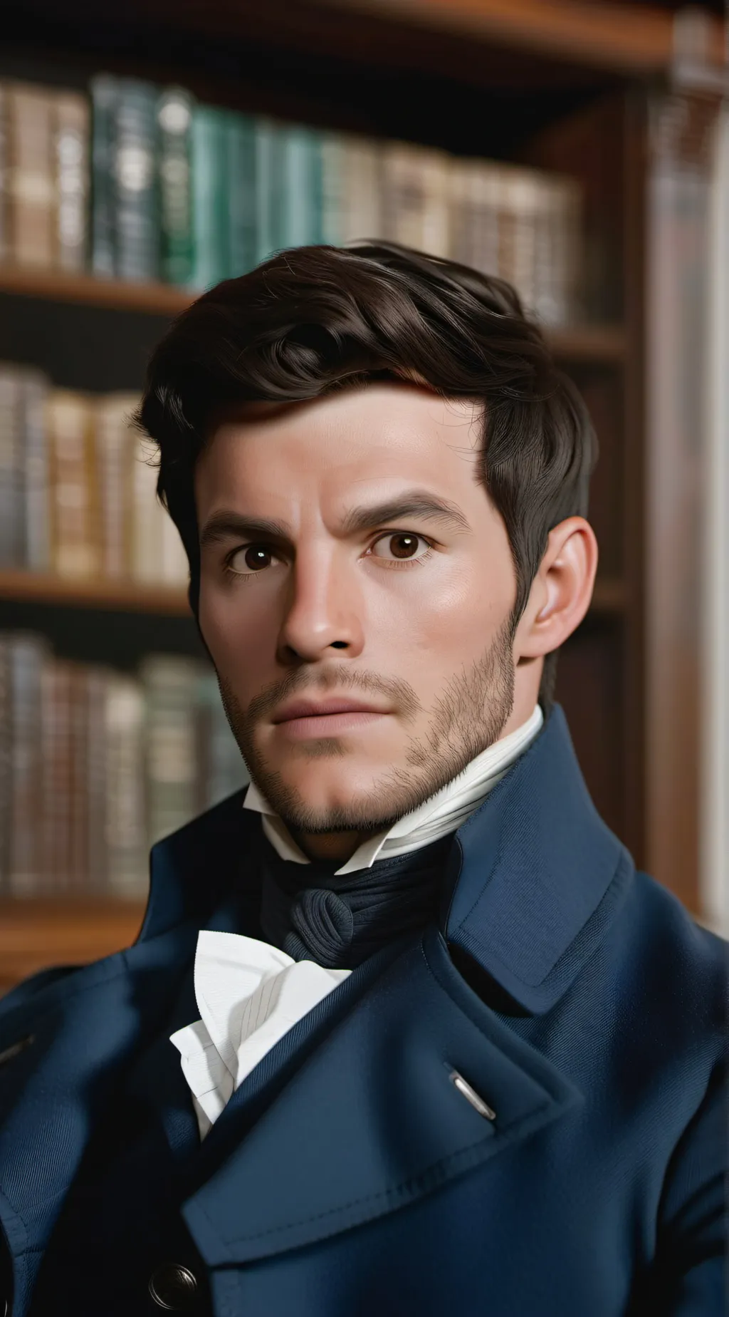 ai character: Anthony bridgerton background
