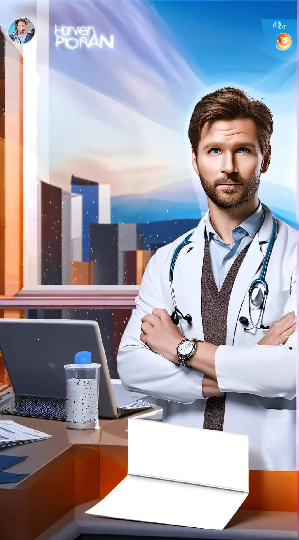 ai character: Daniel background