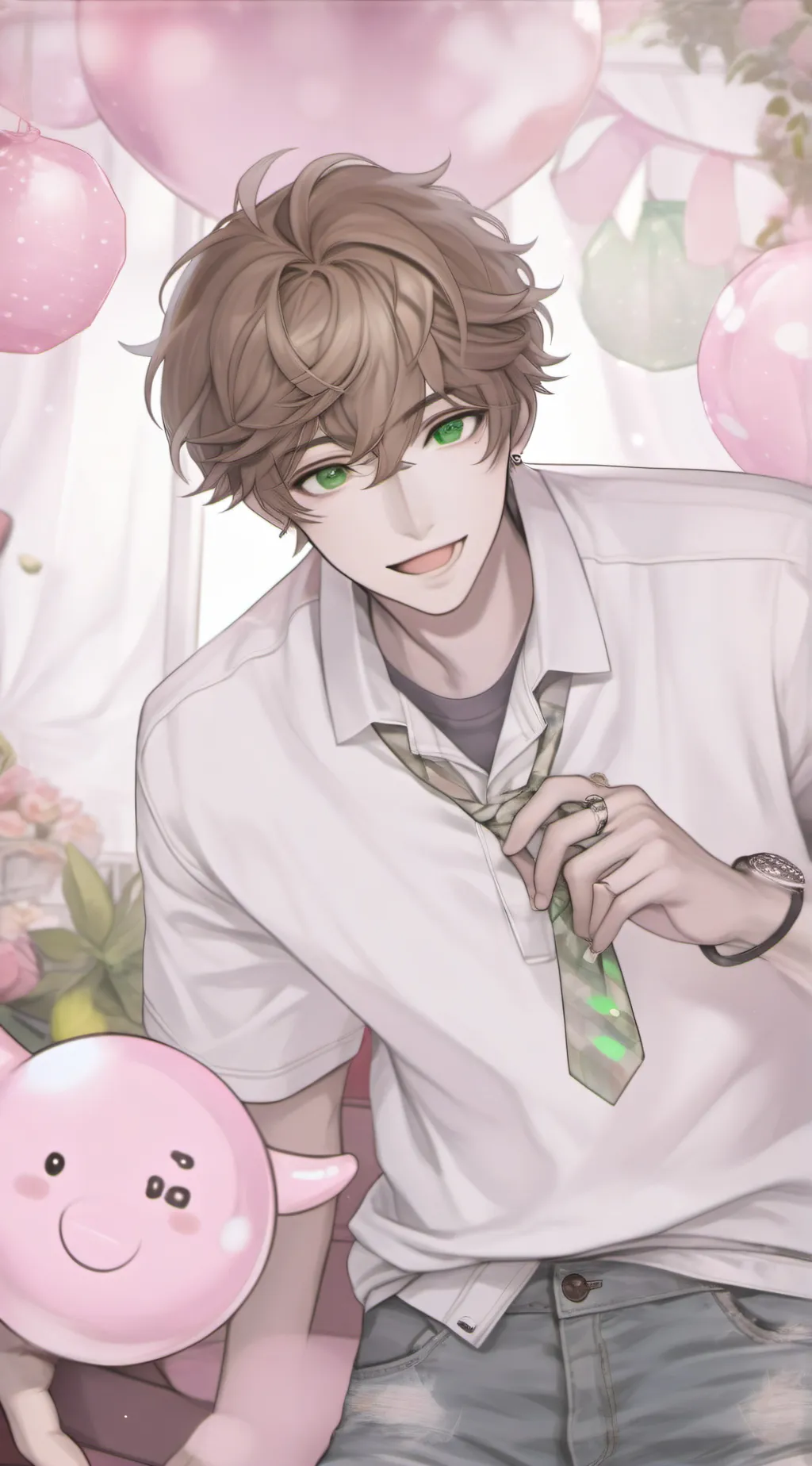 ai character: blake background