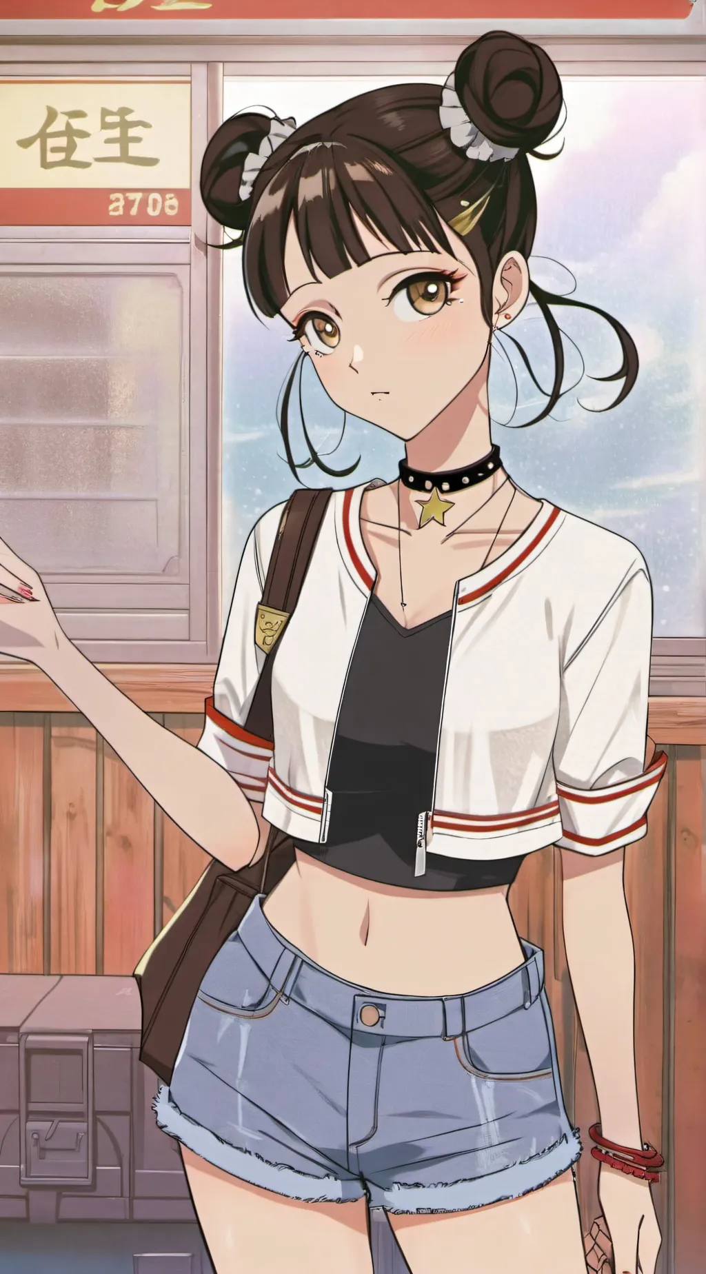 ai character: Mae Mae background