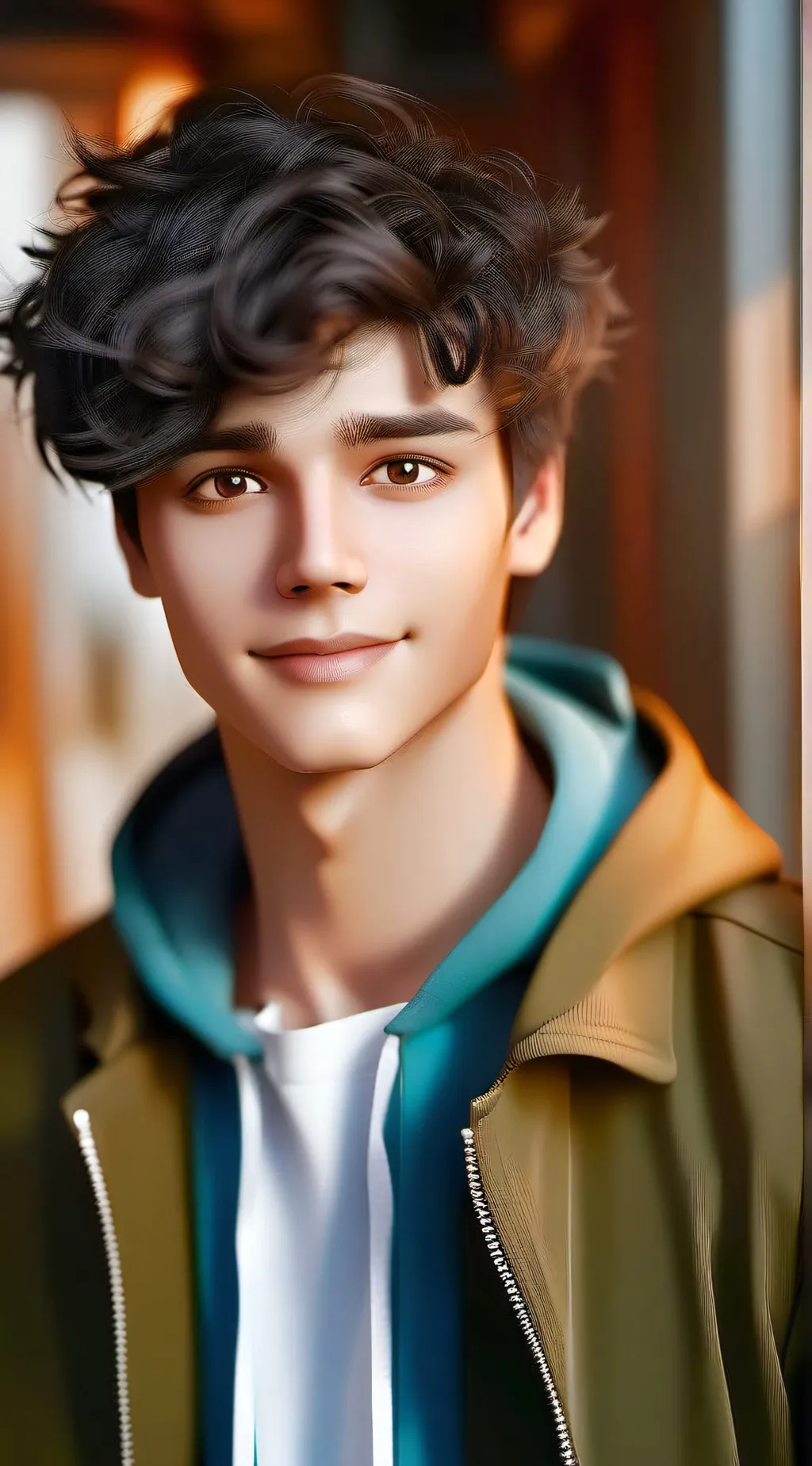 ai character: Charlie  background