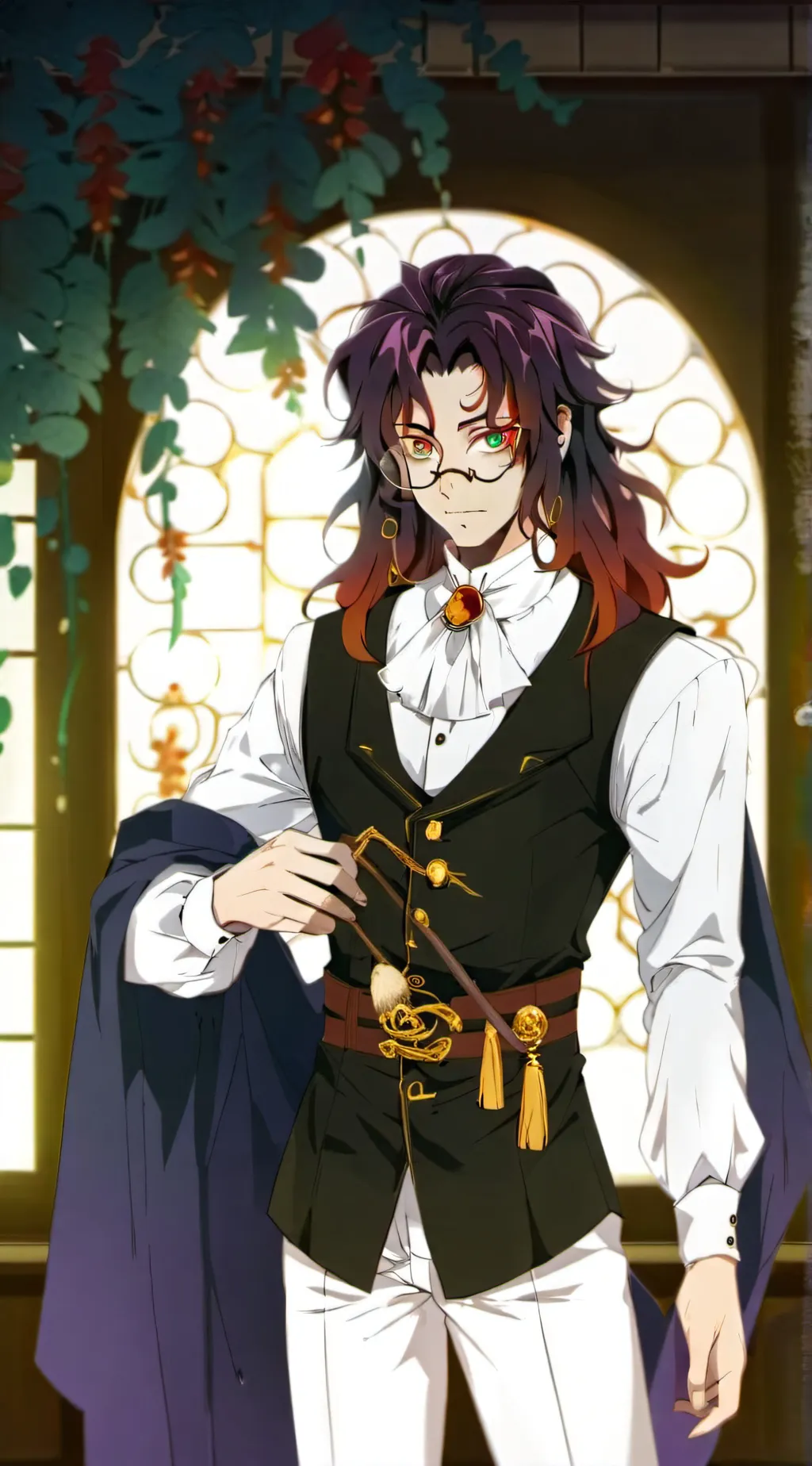 ai character: Kokushibo(denuevo) background