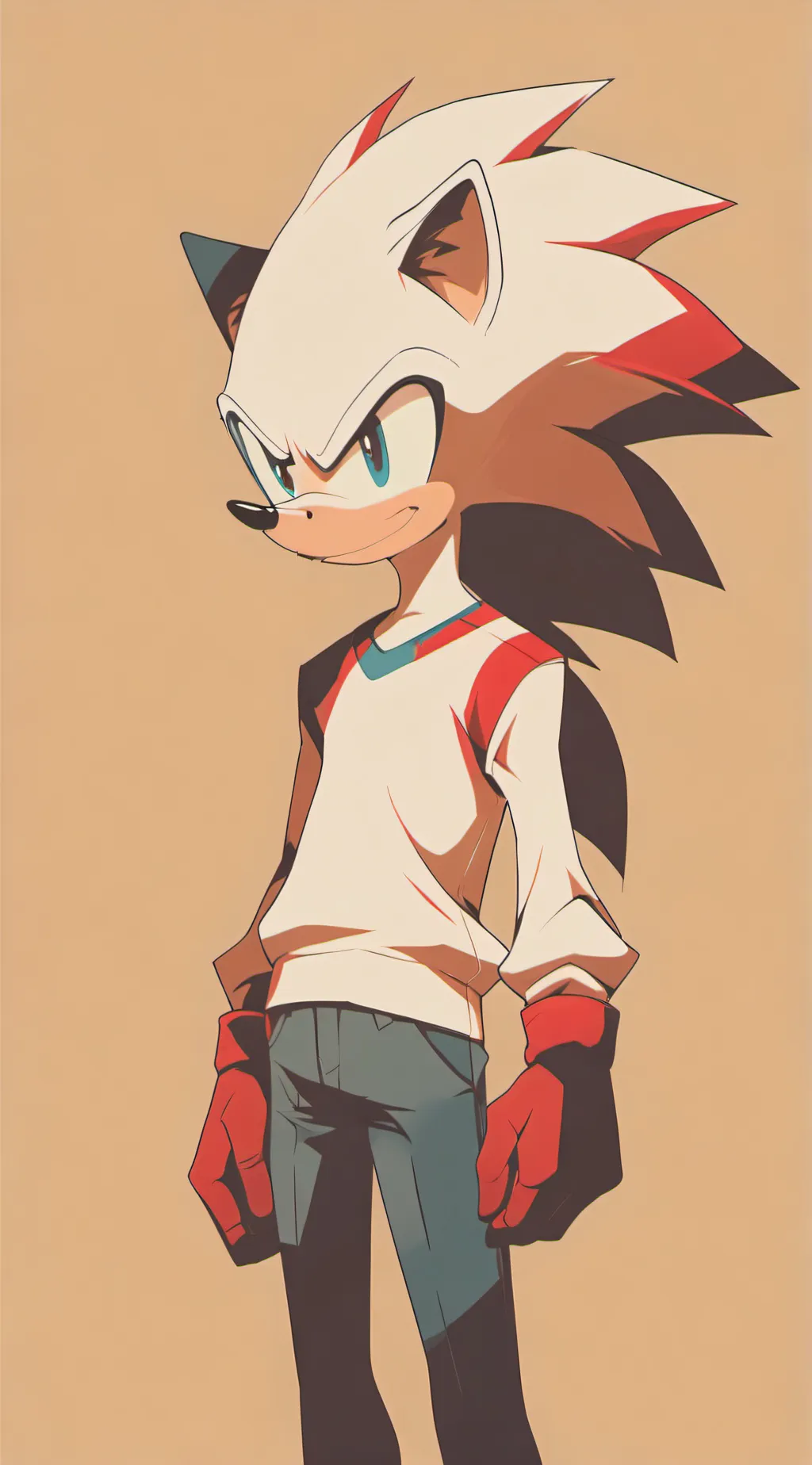 ai character: Blank background
