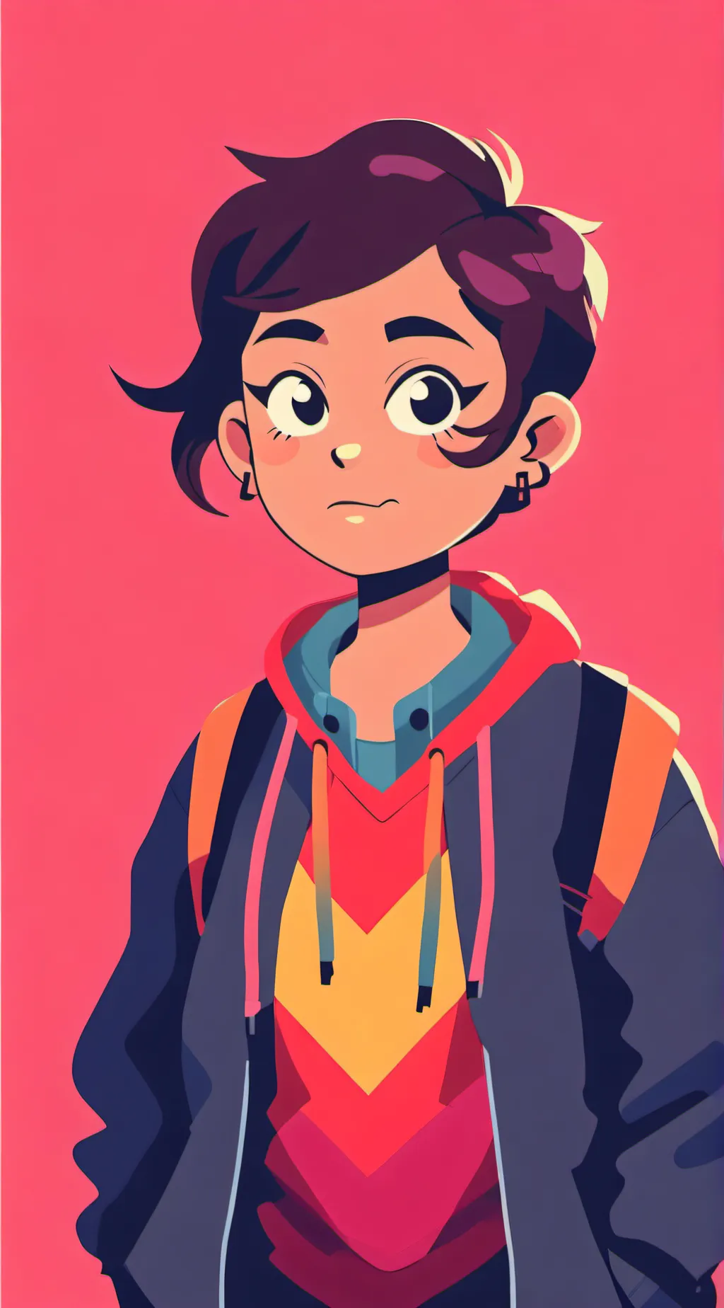 ai character: Luz background