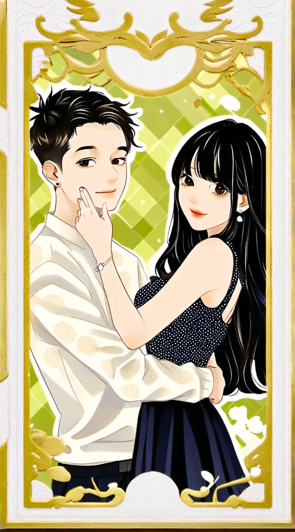 ai character: jake and Olivia u background