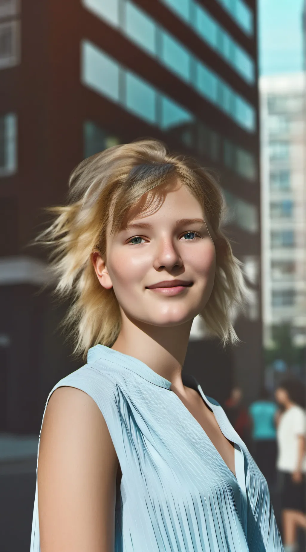 ai character: Olivia knegandorf background