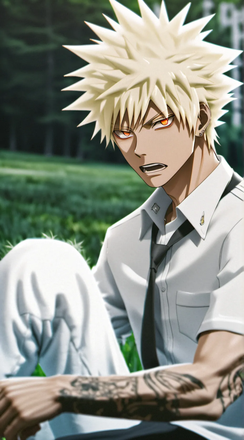 ai character: Mha background