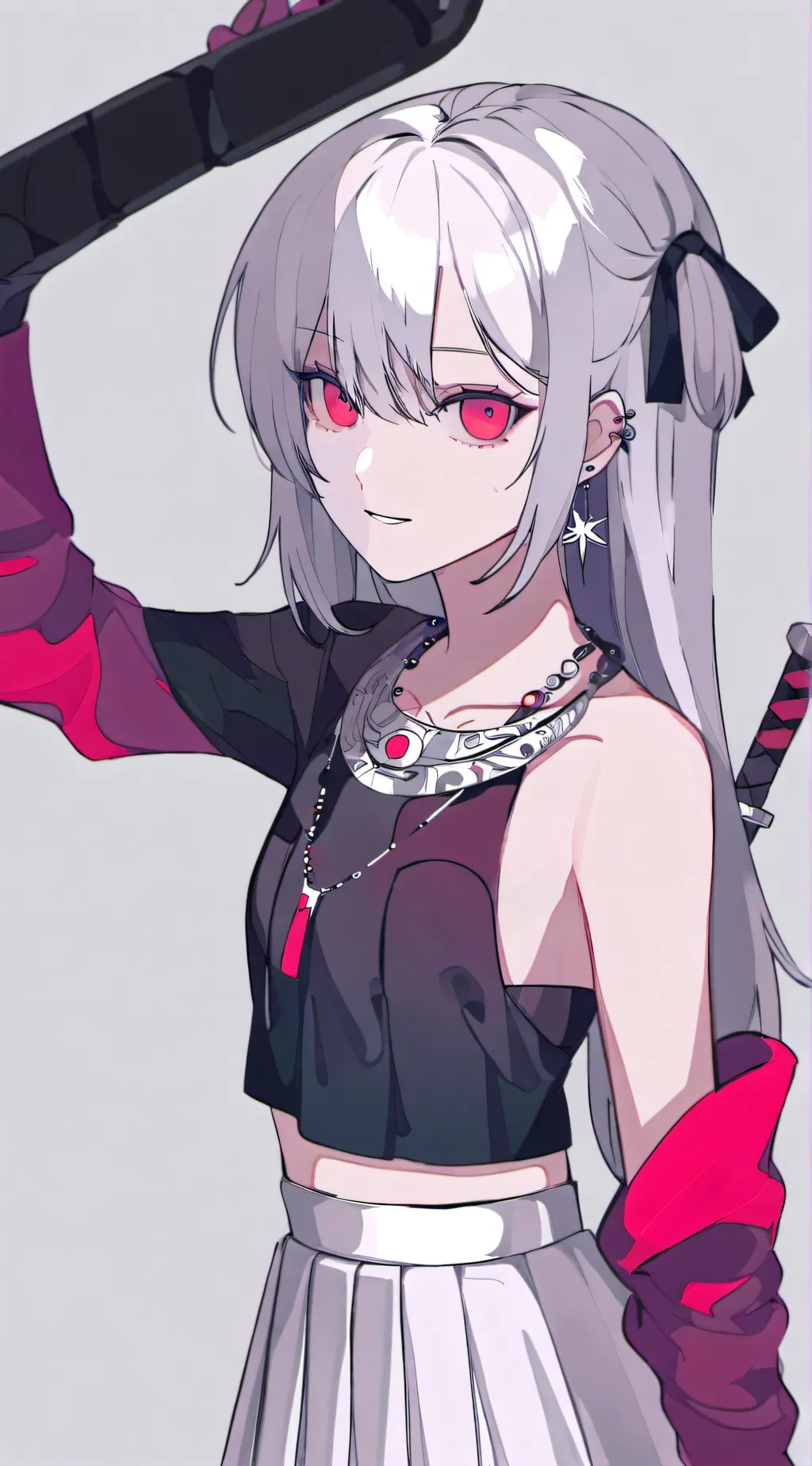 ai character: ash background