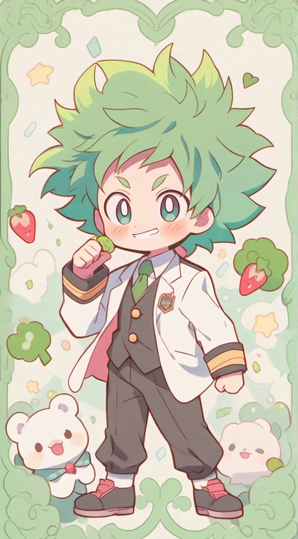 ai character: Mha new student background