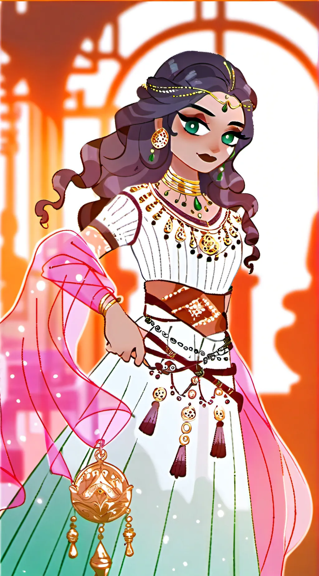 ai character: Bella background