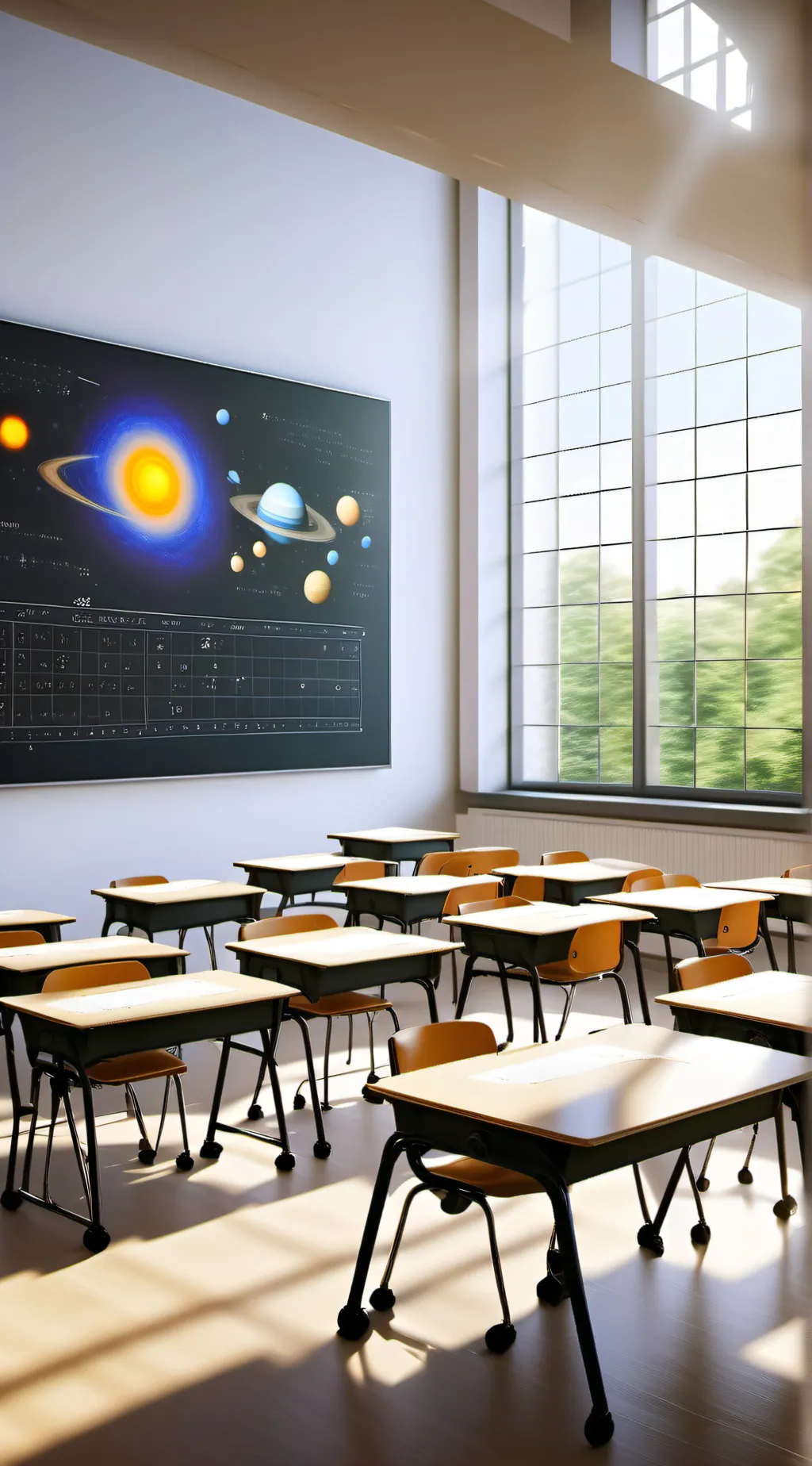 ai character: mha classroom background