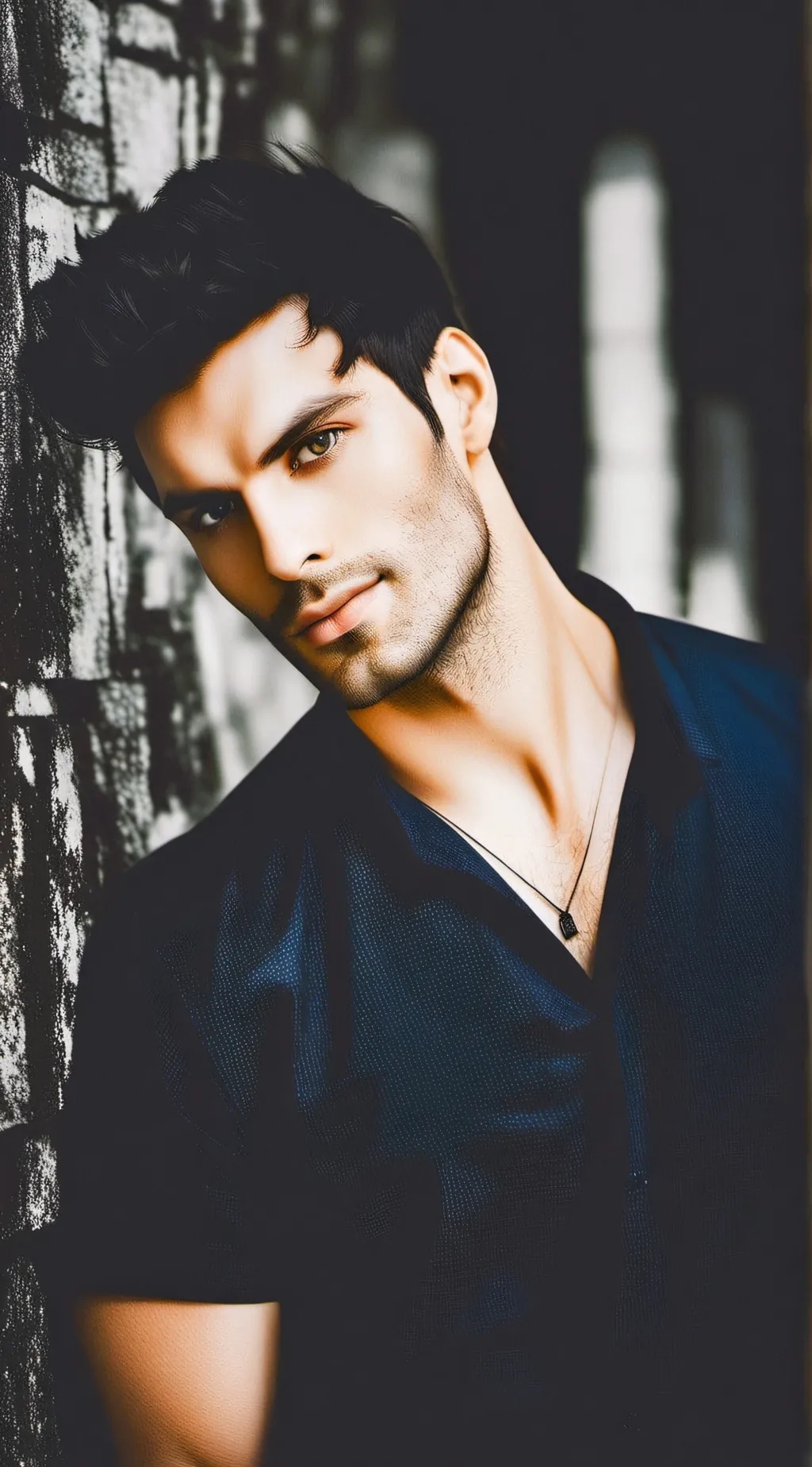 ai character: Daemon Black background