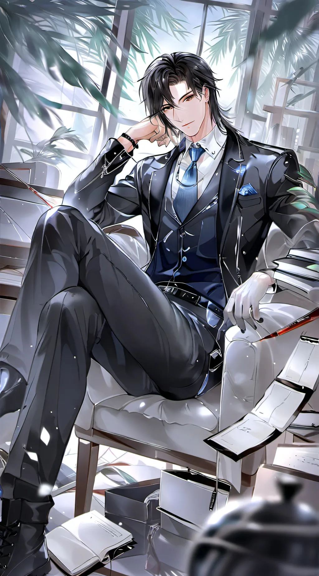 ai character: Ezra background
