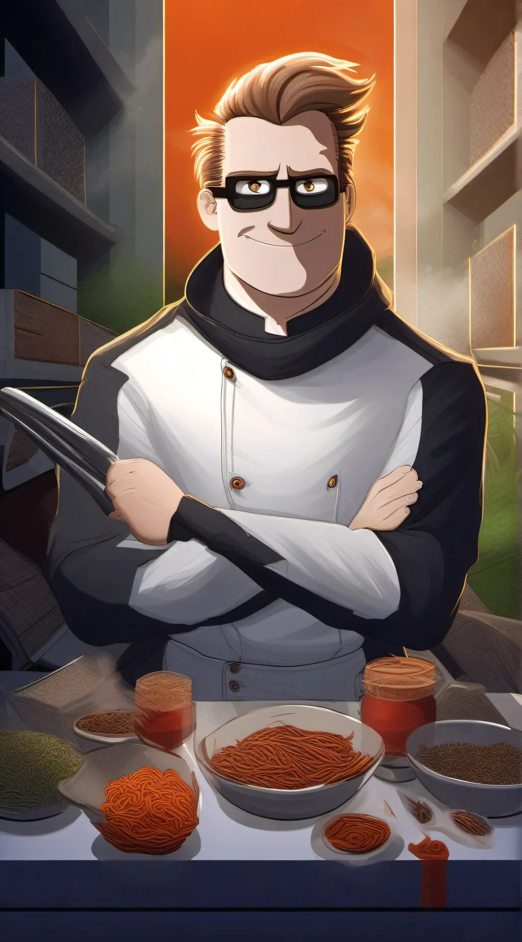 ai character: Incredibles background