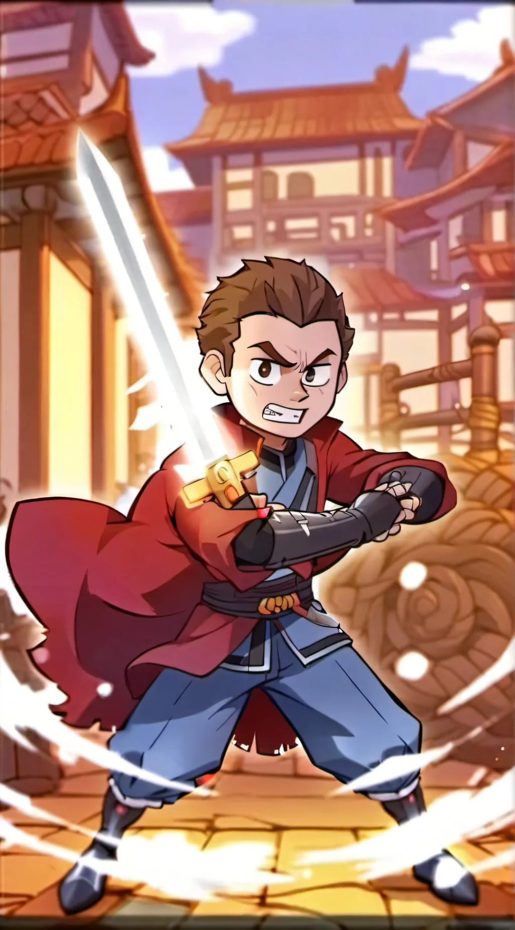 ai character: The Giant Slayer background