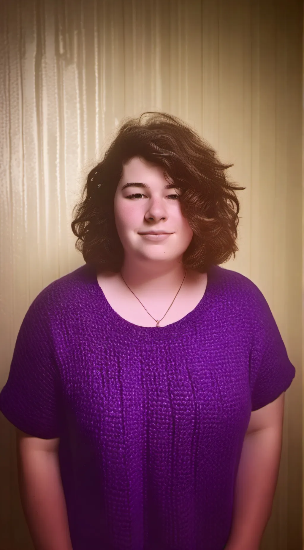 ai character: Ashley  background