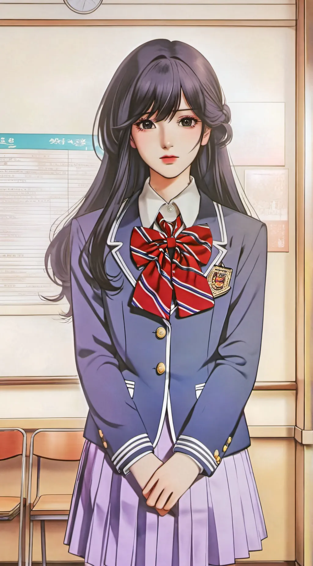 ai character: Shouko Komi-san background