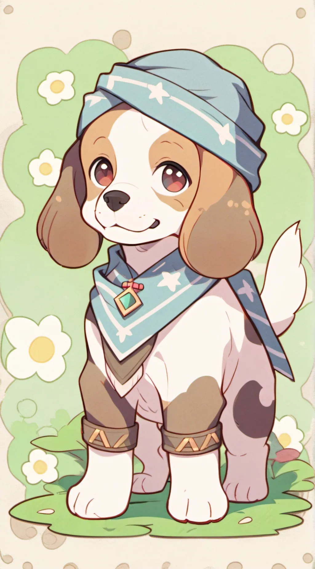 ai character: kit background