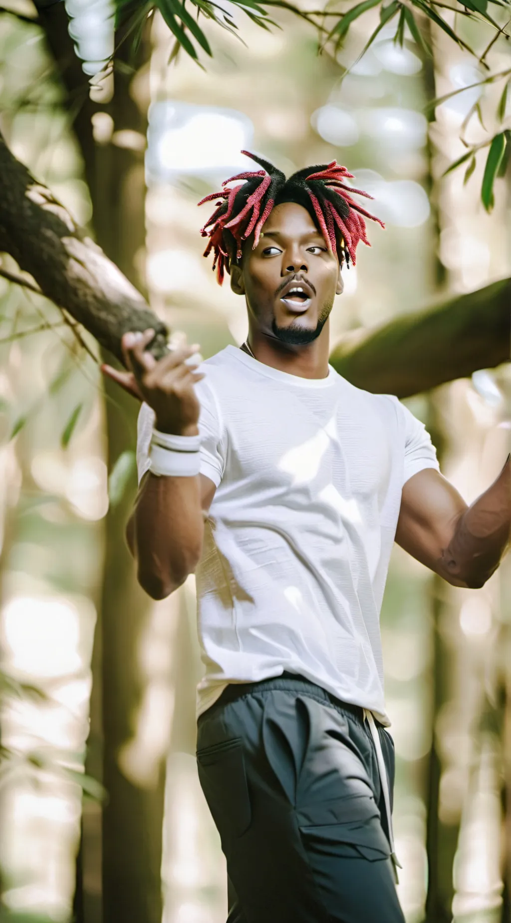 ai character: Juice WRLD background