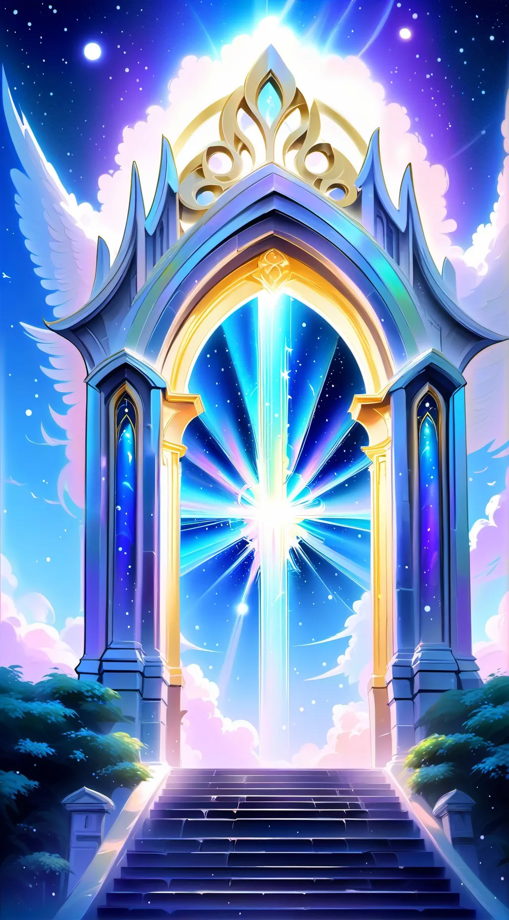 ai character: hh heaven  background